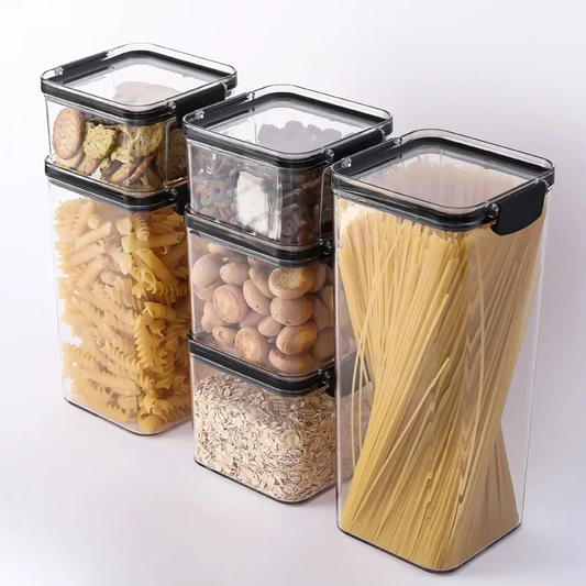 Recipientes Herméticos Apilables para Alimentos